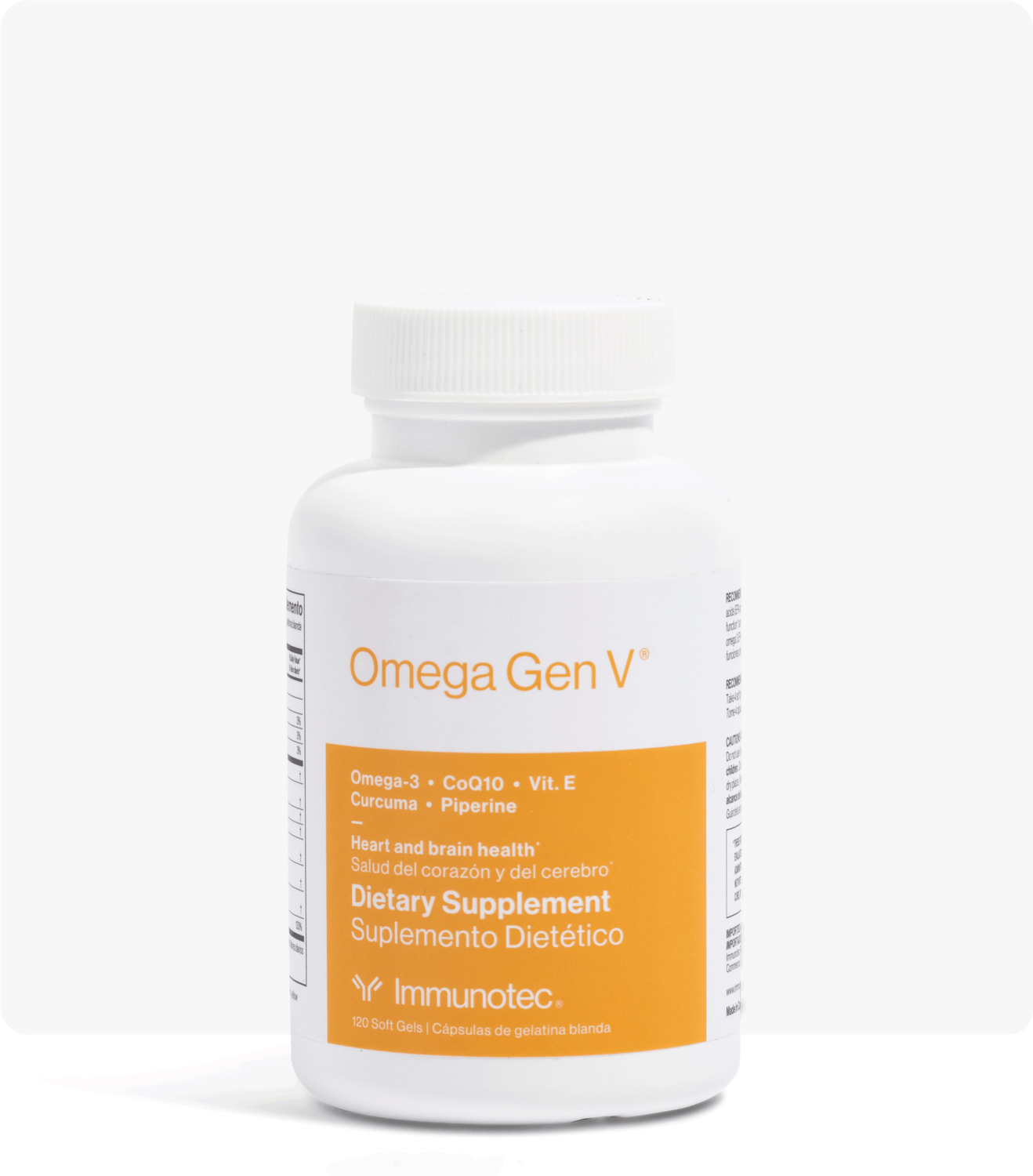 Omega Gen V Immunotec Colombia Cápsulas Blandas