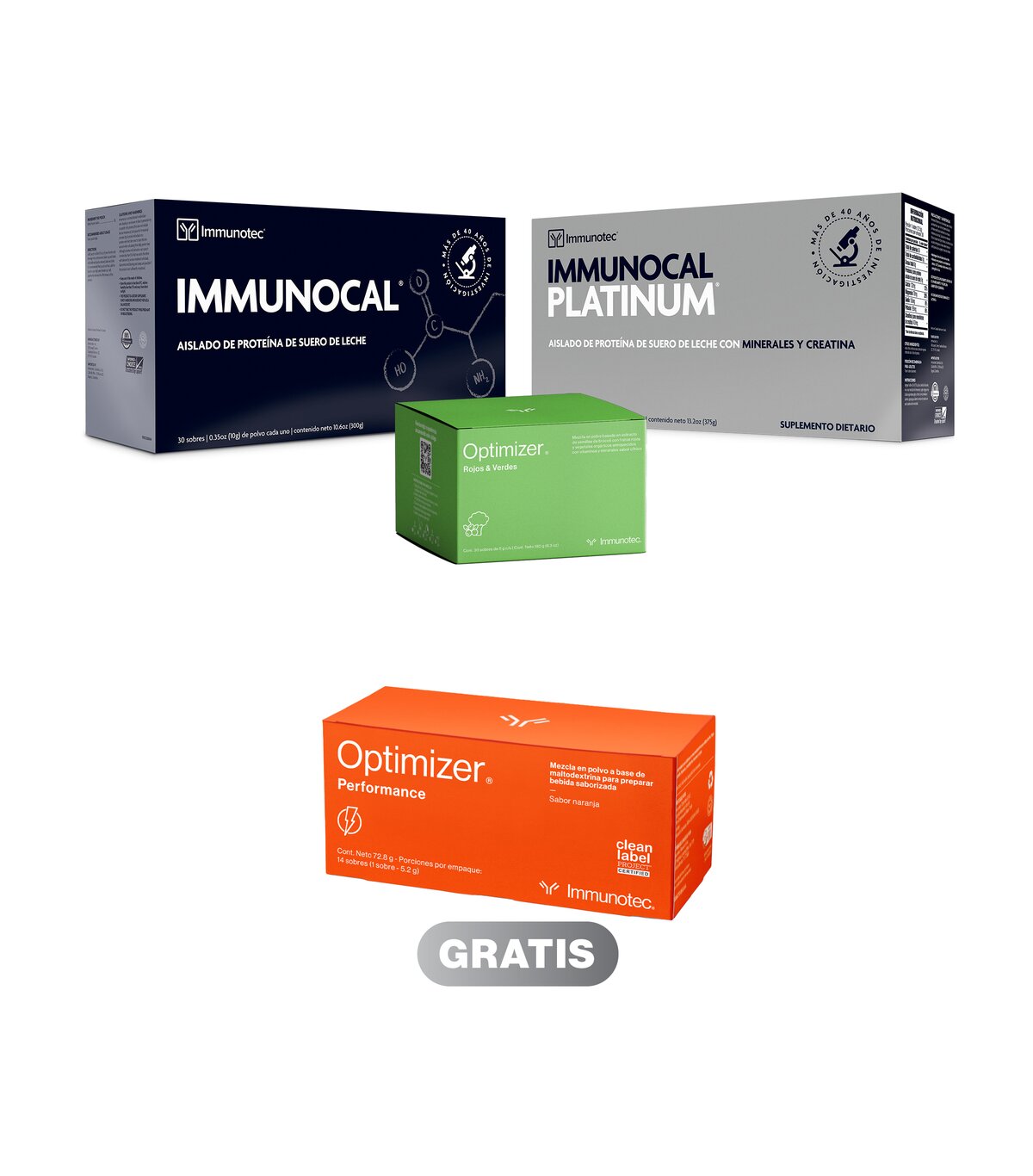 Paquete Antioxidante Completo Immunotec Colombia