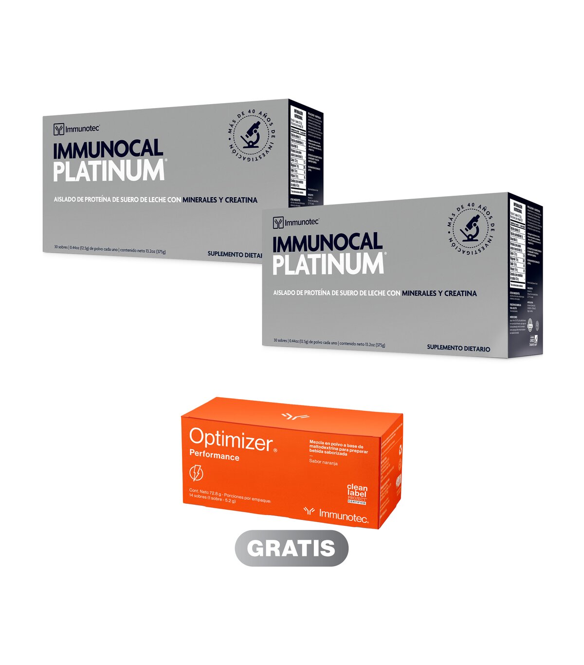 Paquete Optimizer Performance Colombia Immunotec